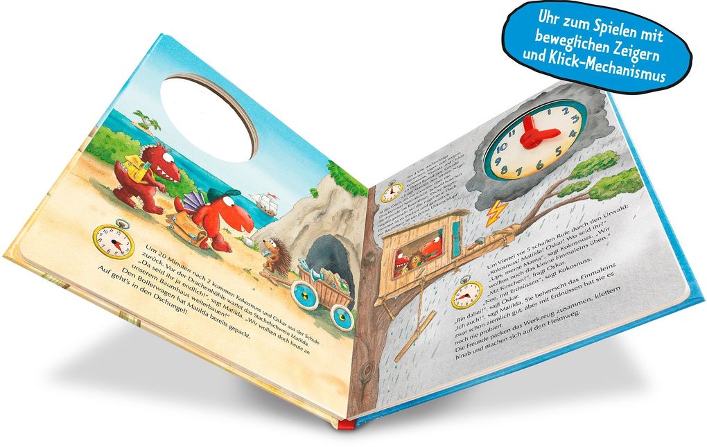 Weitere Ansicht: Der kleine Drache Kokosnuss - Weißt du, wie viel Uhr es ist? | Ingo Siegner