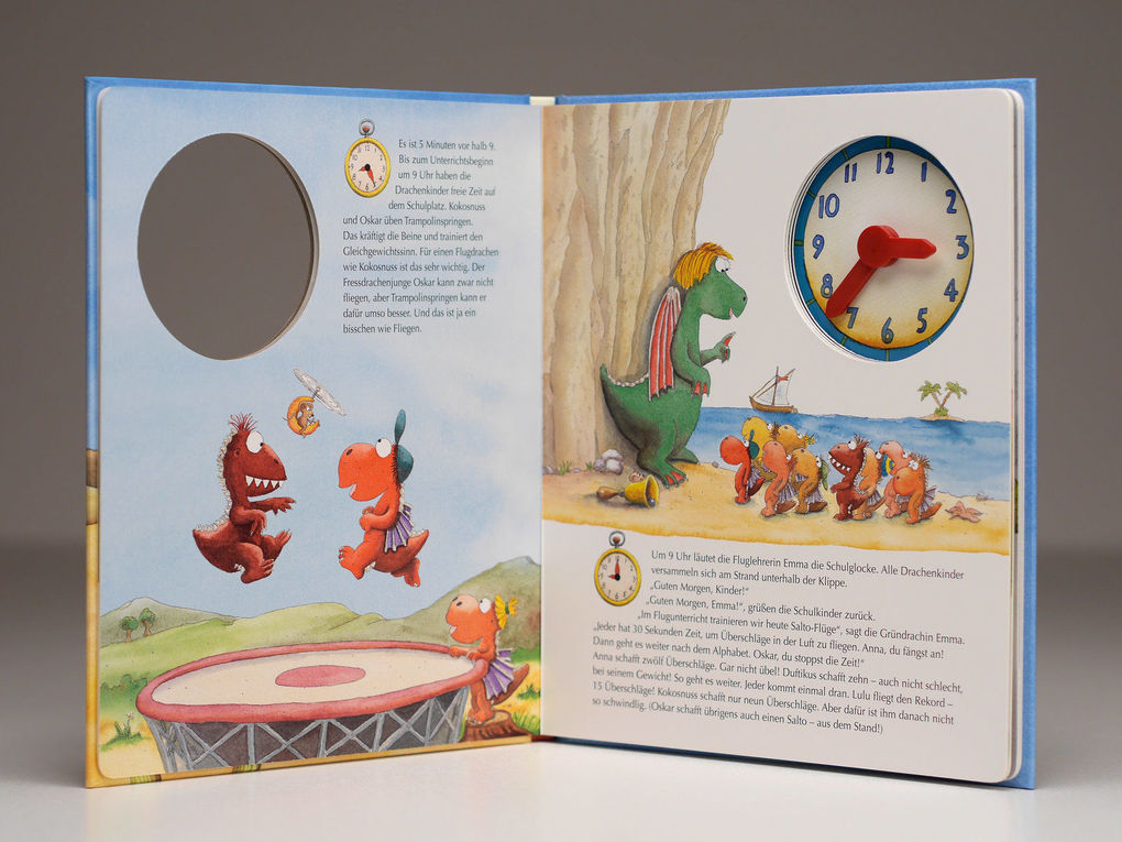 Weitere Ansicht: Der kleine Drache Kokosnuss - Weißt du, wie viel Uhr es ist? | Ingo Siegner
