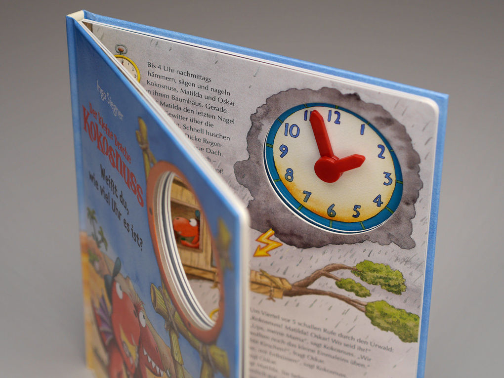 Weitere Ansicht: Der kleine Drache Kokosnuss - Weißt du, wie viel Uhr es ist? | Ingo Siegner