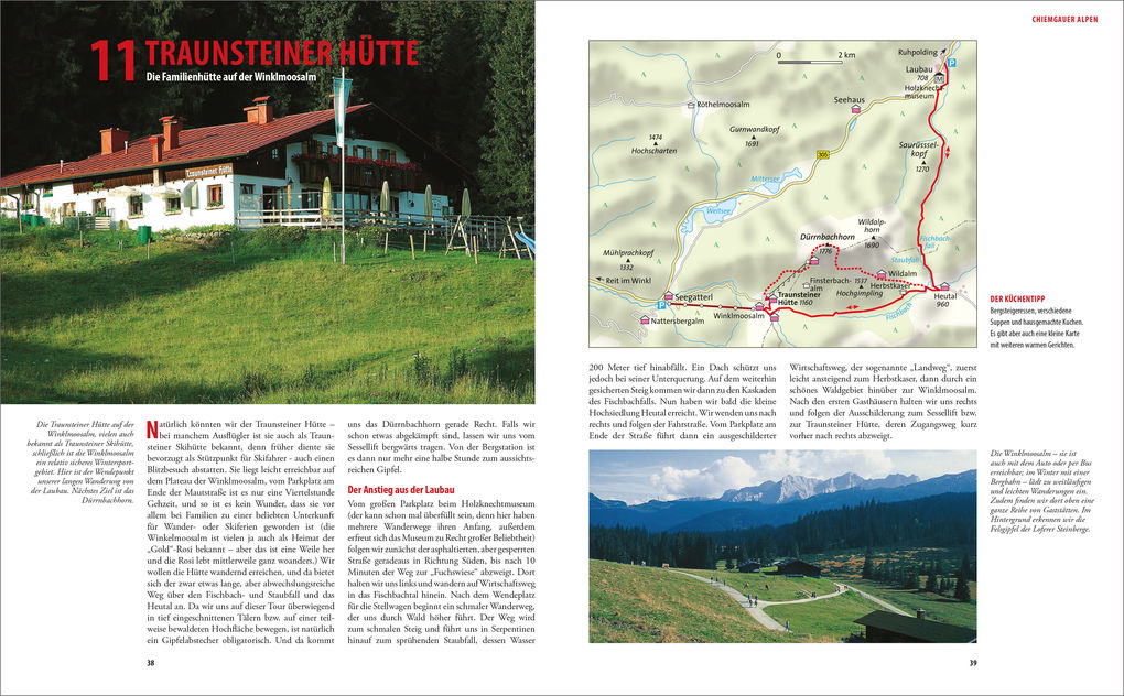 Weitere Ansicht: Die schönsten Hüttenwanderungen in den Bayerischen Alpen. 50 Touren für die ganze Familie. | Simon Auer