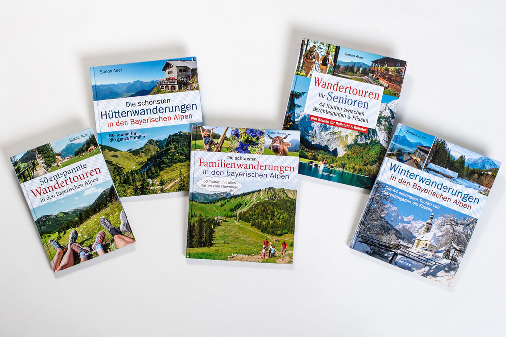 Weitere Ansicht: Die schönsten Hüttenwanderungen in den Bayerischen Alpen. 50 Touren für die ganze Familie. | Simon Auer