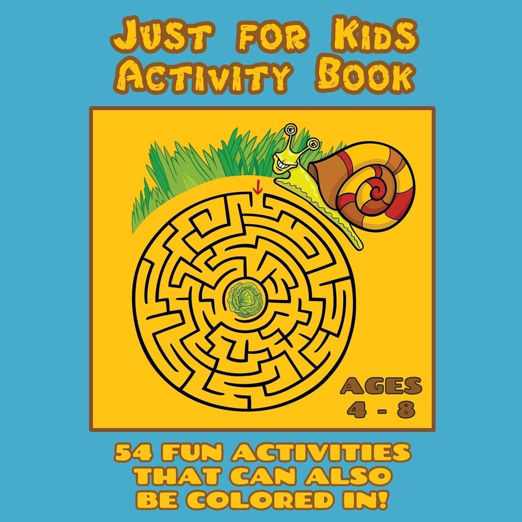 Produktbild: Just for Kids Activity Book Ages 4 to 8