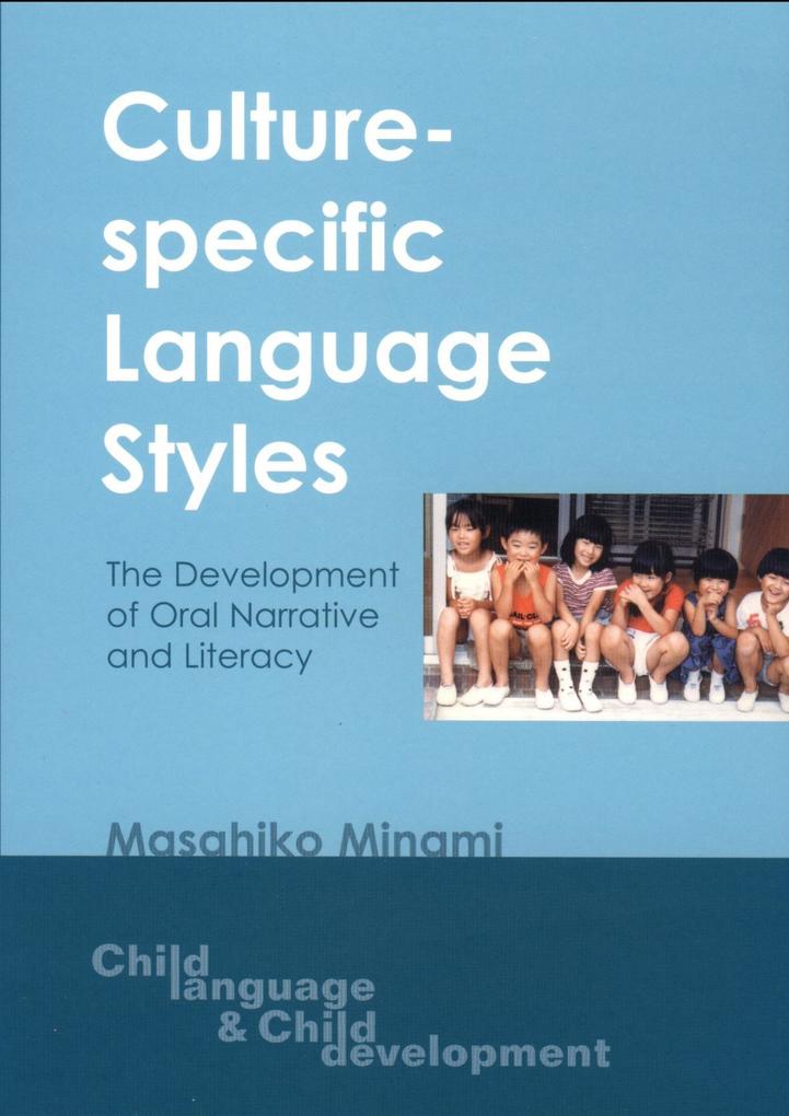Produktbild: Culture-Specific Language Styles | Masahiko Minami
