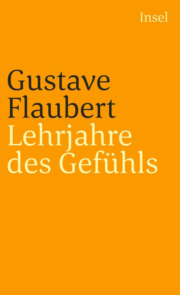 Produktbild: Lehrjahre des Gefühls | Gustave Flaubert