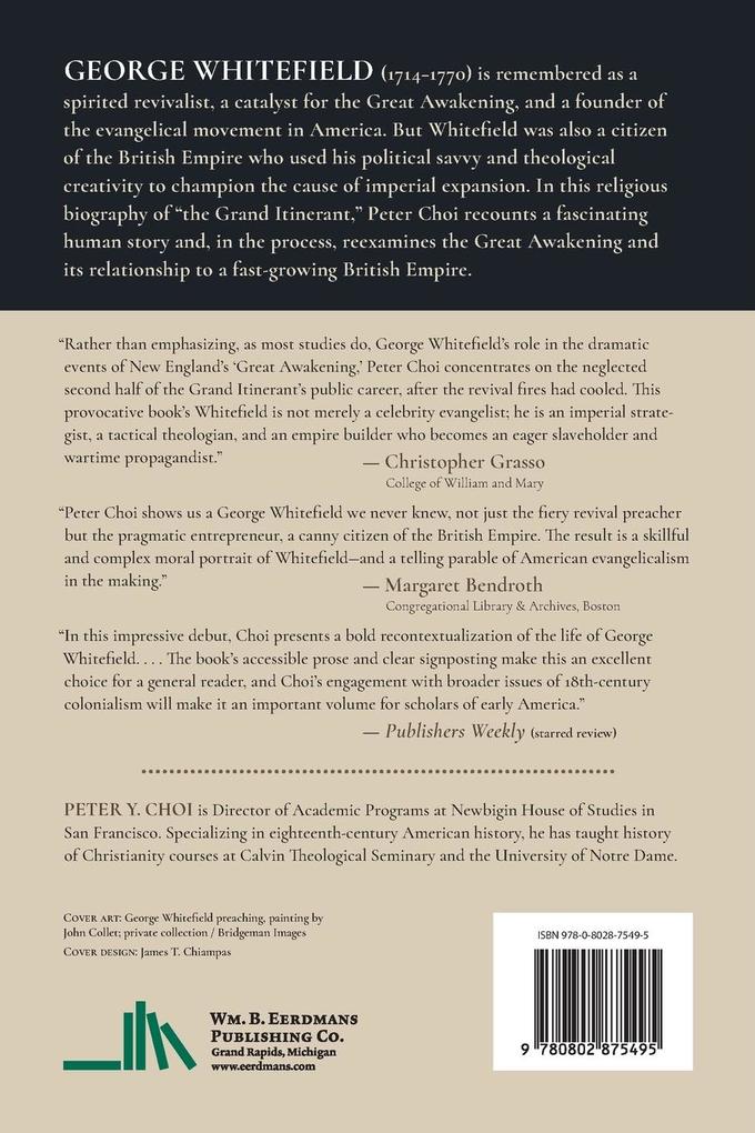 Weitere Ansicht: George Whitefield | Peter Y. Choi