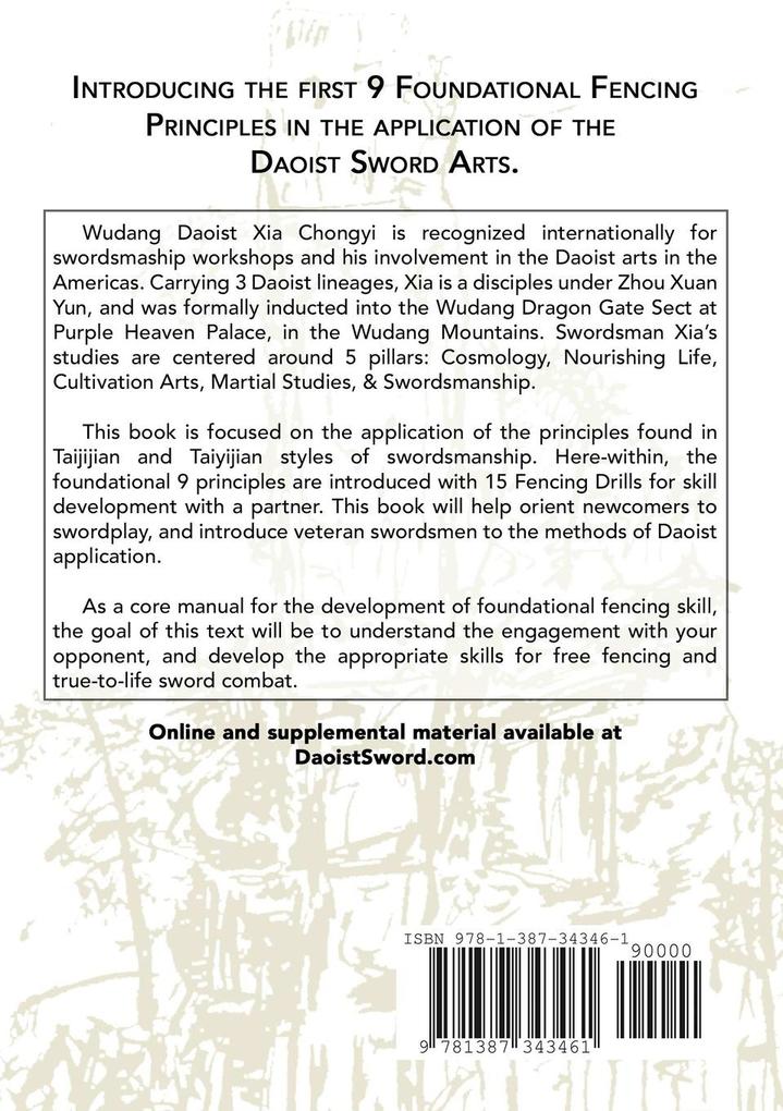 Weitere Ansicht: Taiji Fencing Principles, Vol. 1 | Chongyi Xia