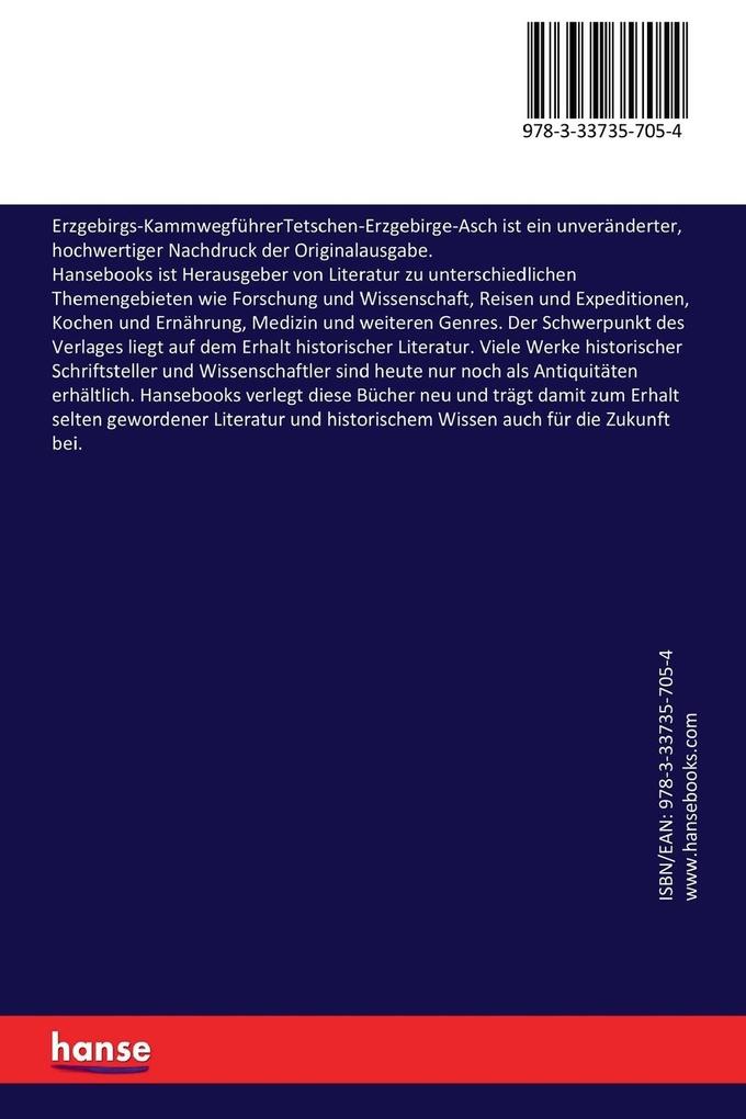 Weitere Ansicht: Erzgebirgs-KammwegführerTetschen-Erzgebirge-Asch | Josef Brechensbauer, E. A. Prasse