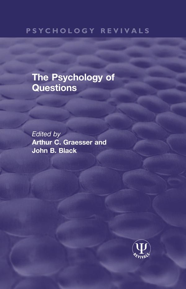 Produktbild: The Psychology of Questions