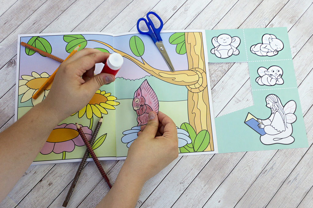 Weitere Ansicht: Wir basteln! - Feen