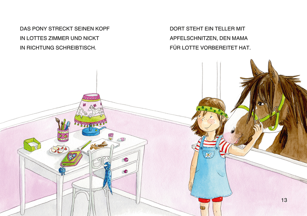 Weitere Ansicht: Leselöwen 1. Klasse - Zwei Freundinnen und ein freches Pony | Katja Richert