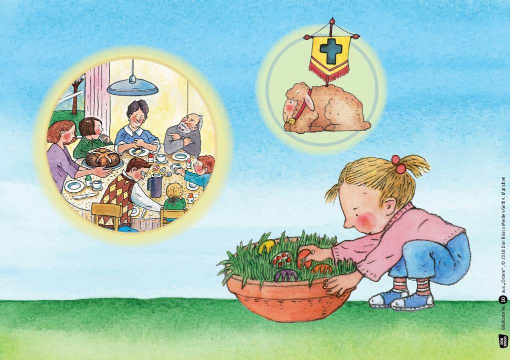 Weitere Ansicht: Ostern. Kamishibai Bildkartenset. | Esther Hebert, Gesa Rensmann
