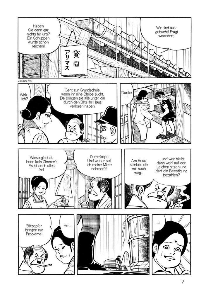 Weitere Ansicht: Barfuß durch Hiroshima 03. Kampf ums Überleben | Keiji Nakazawa