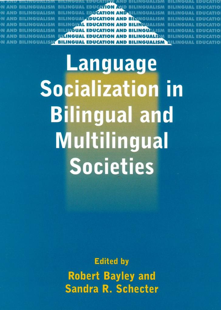Produktbild: Language Socialization in Bilingual and Multilingual Societies