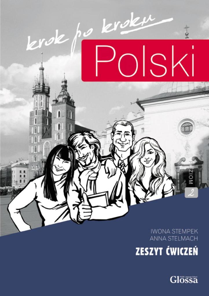 Produktbild: POLSKI krok po kroku 2 A2-B1 - Hybride Ausgabe