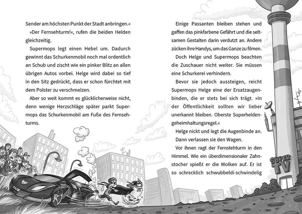 Weitere Ansicht: Supermops und der schrille Schurkenalarm | Nicolas Gorny