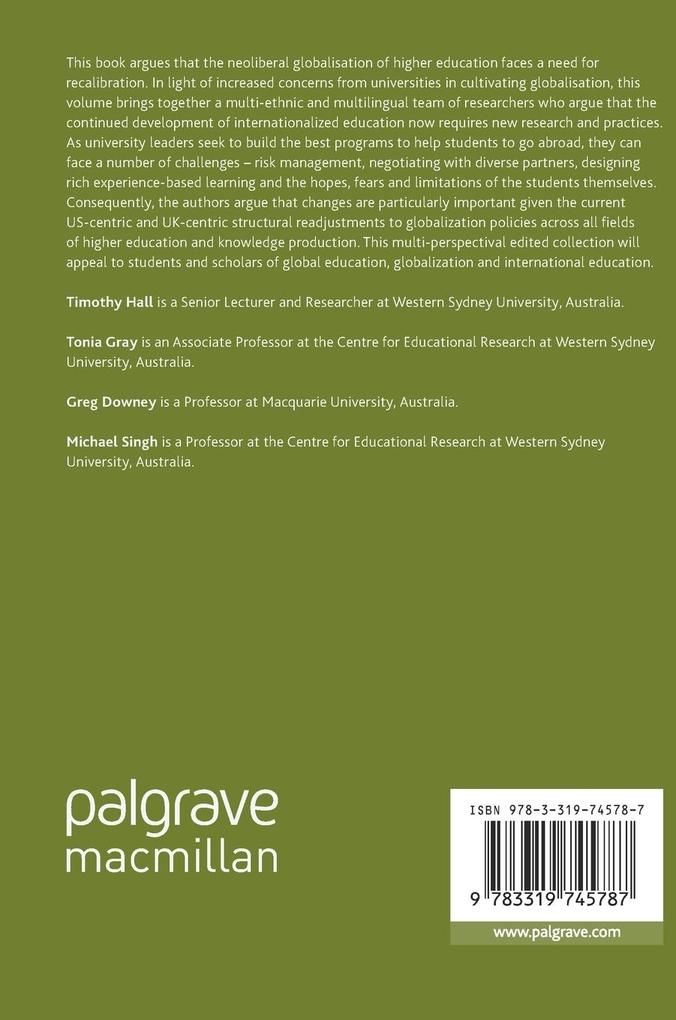 Weitere Ansicht: The Globalisation of Higher Education