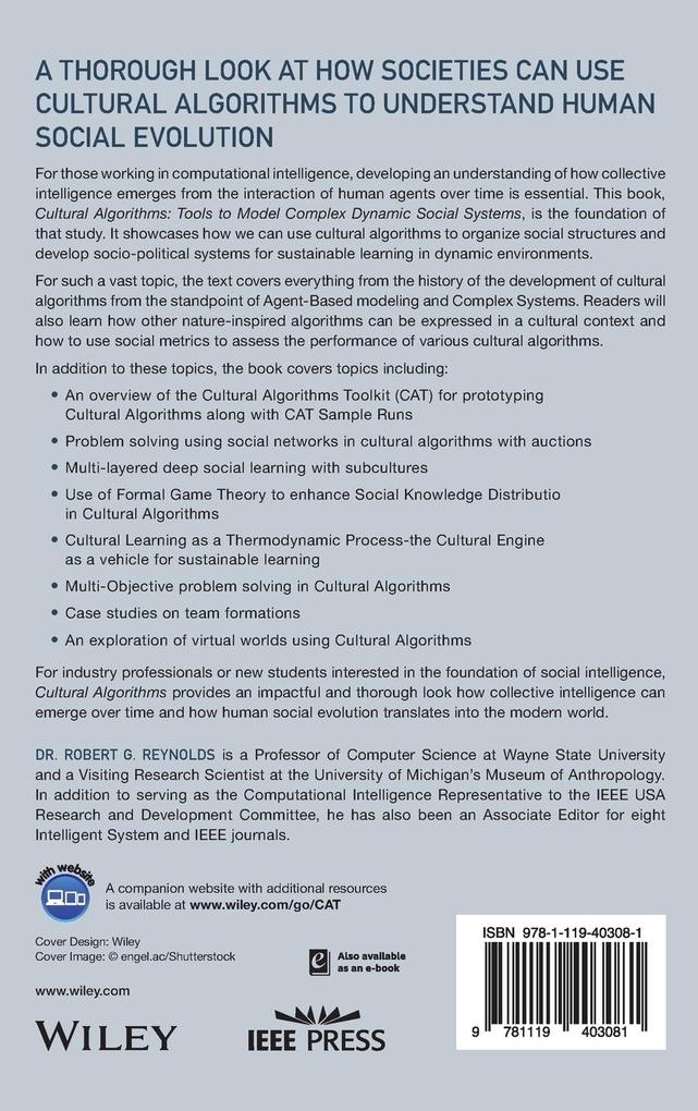 Weitere Ansicht: Cultural Algorithms | Robert G Reynolds
