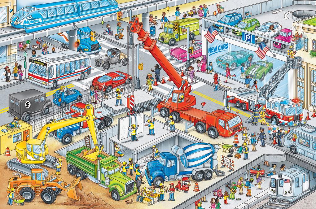 Weitere Ansicht: My Big Wimmelbook(r) - Cars and Things That Go | Stefan Lohr