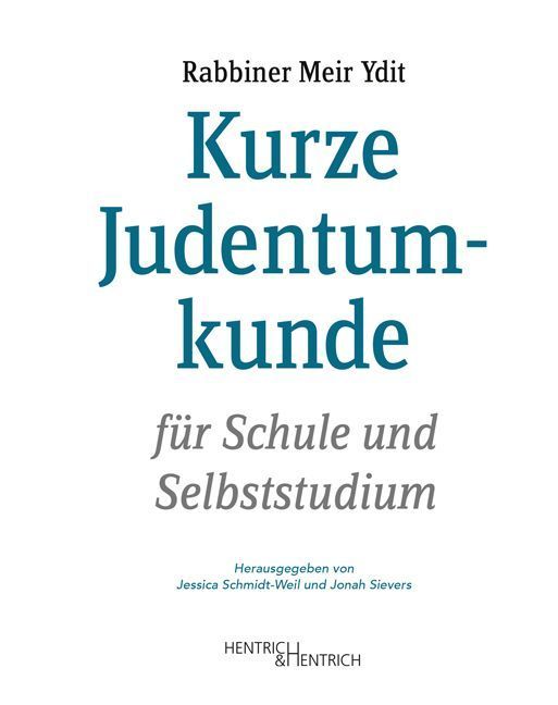 Produktbild: Kurze Judentumkunde | Meir Ydit