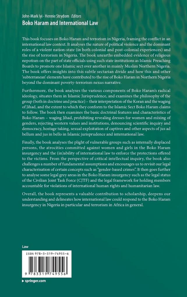 Weitere Ansicht: Boko Haram and International Law