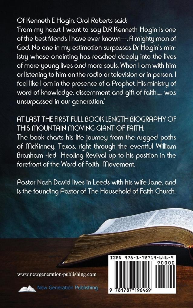 Weitere Ansicht: Kenneth E. Hagin | Nash David