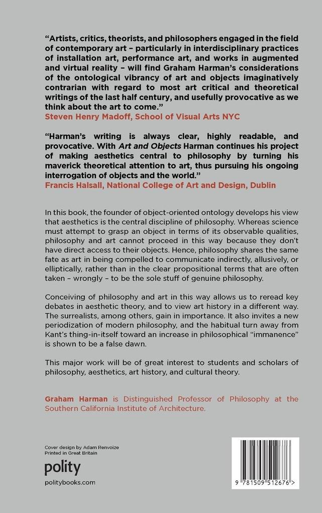 Weitere Ansicht: Art and Objects | Graham Harman