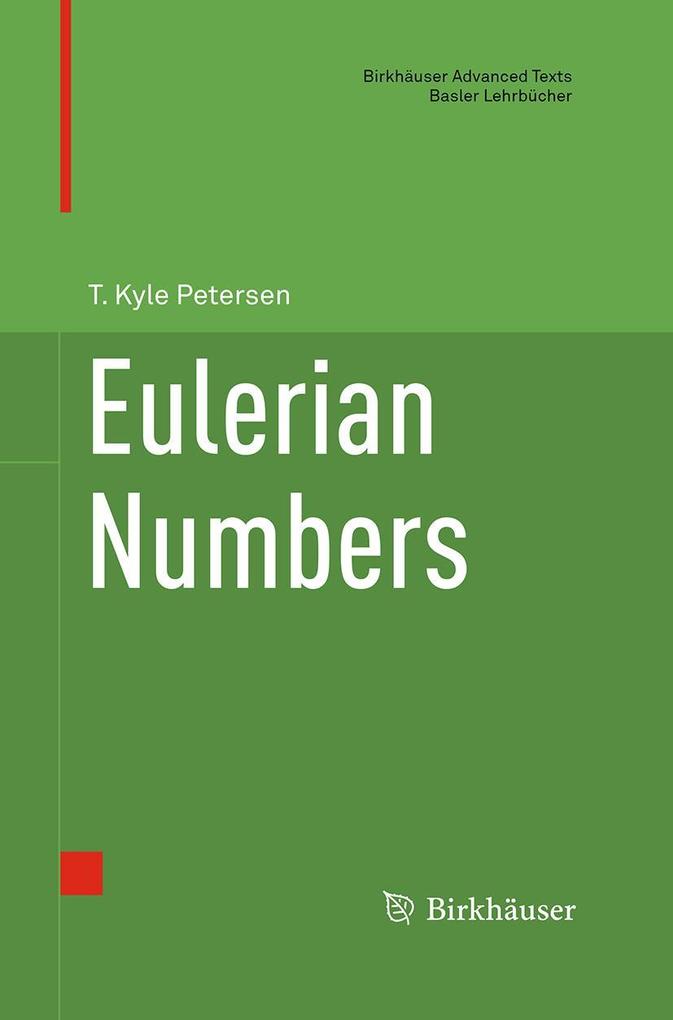 Produktbild: Eulerian Numbers | T. Kyle Petersen