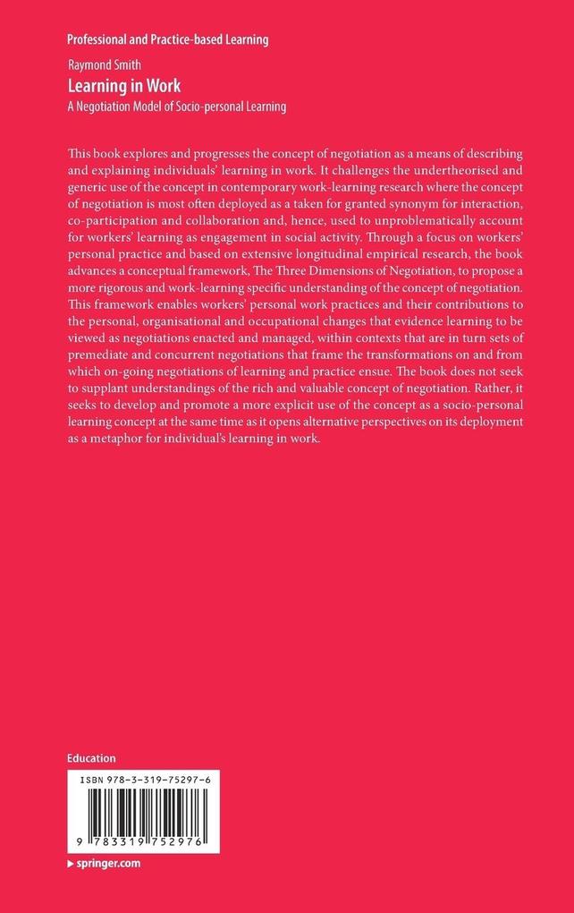 Weitere Ansicht: Learning in Work | Raymond Smith