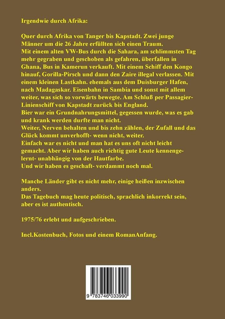 Weitere Ansicht: Irgendwie durch Afrika | Hartmut Roderfeld