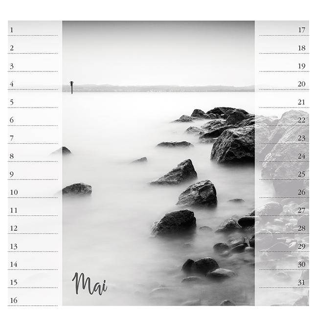 Weitere Ansicht: Bodensee. Immerwährender Geburtstags- und Tischkalender