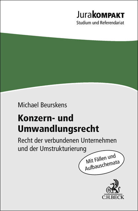 Produktbild: Konzern- und Umwandlungsrecht | Michael Beurskens
