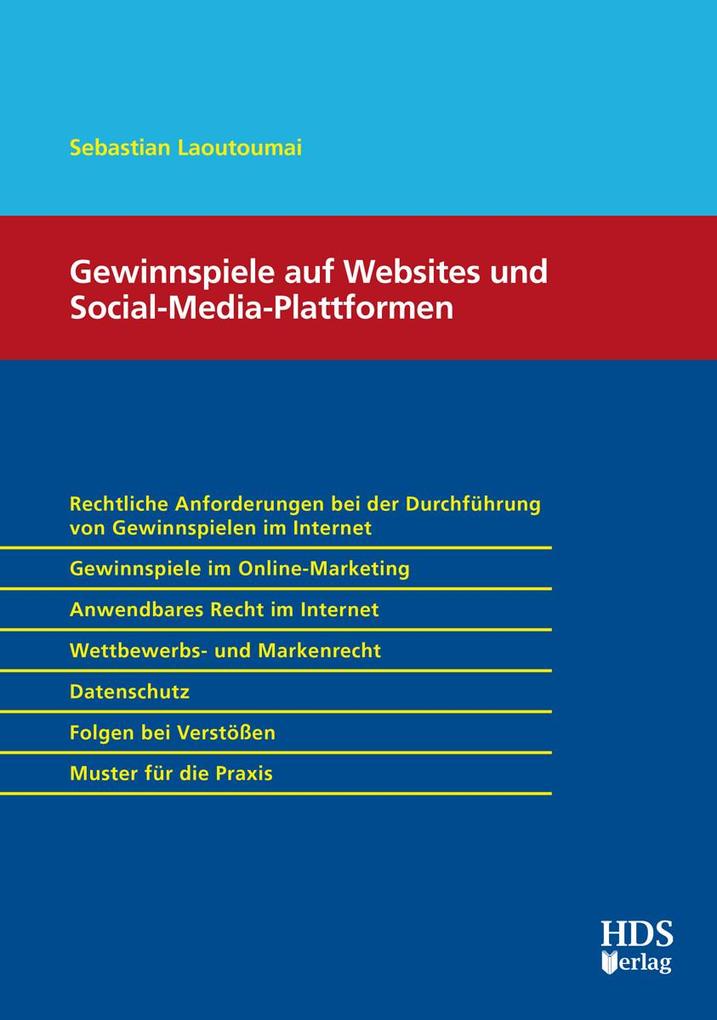 Produktbild: Gewinnspiele auf Websites und Social-Media-Plattformen | Sebastian Laoutoumai
