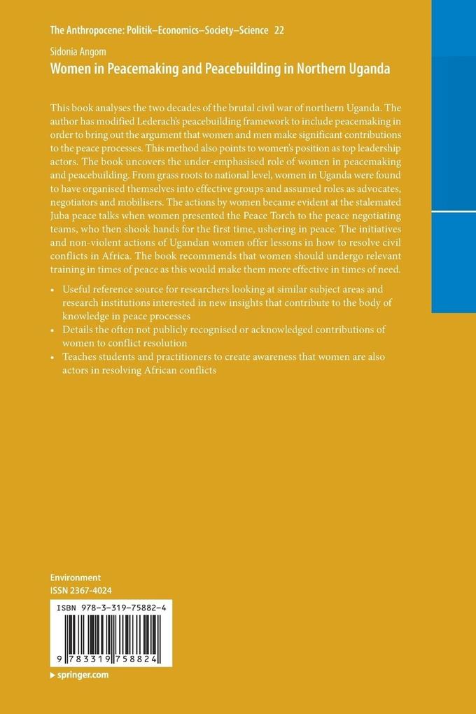 Weitere Ansicht: Women in Peacemaking and Peacebuilding in Northern Uganda | Sidonia Angom