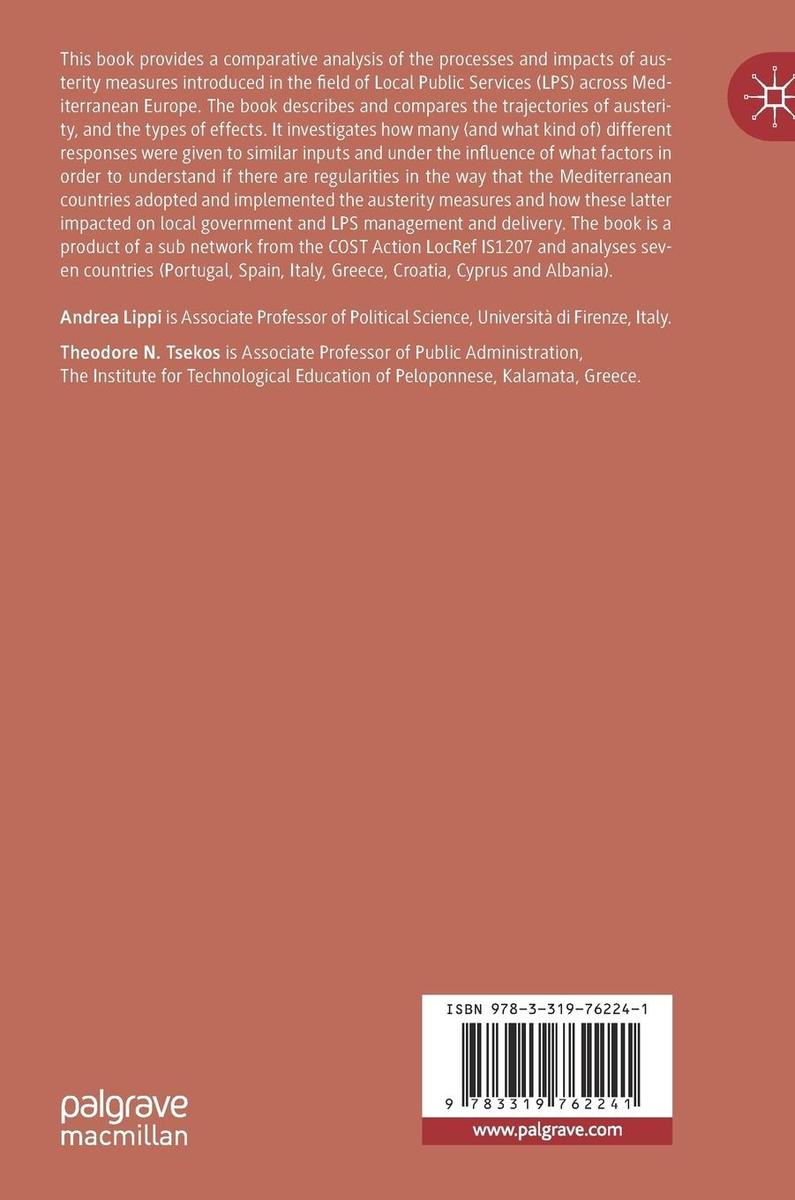 Weitere Ansicht: Local Public Services in Times of Austerity across Mediterranean Europe