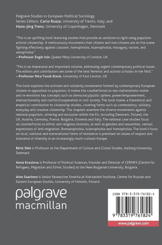 Weitere Ansicht: Citizens' Activism and Solidarity Movements