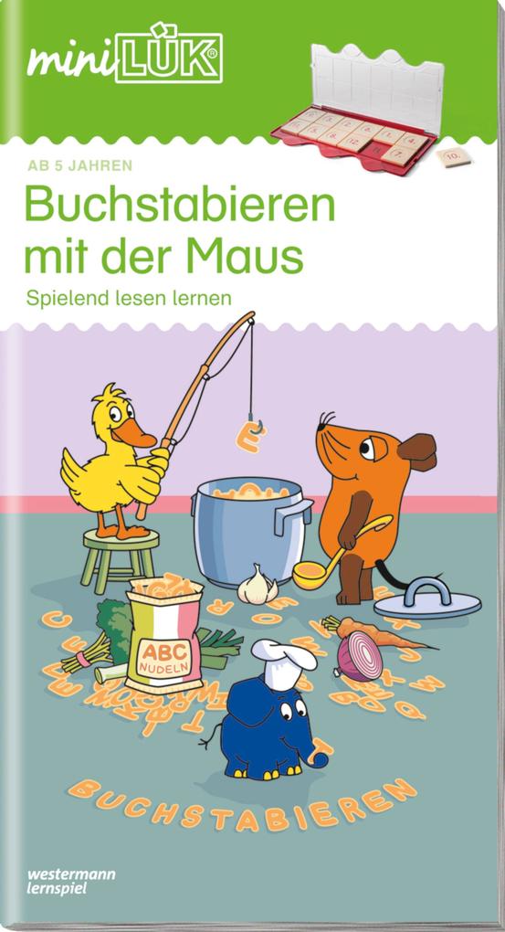 Produktbild: miniLÜK. Buchstabieren mit der Maus
