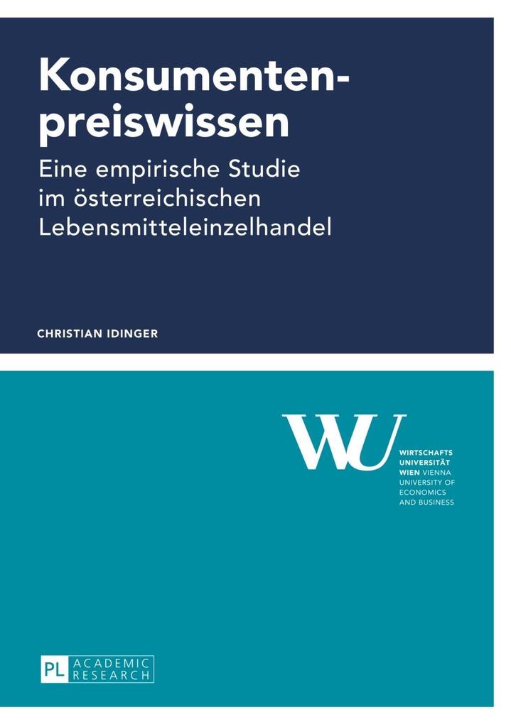 Produktbild: Konsumentenpreiswissen | Christian Idinger