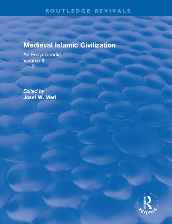 Produktbild: Routledge Revivals: Medieval Islamic Civilization (2006)