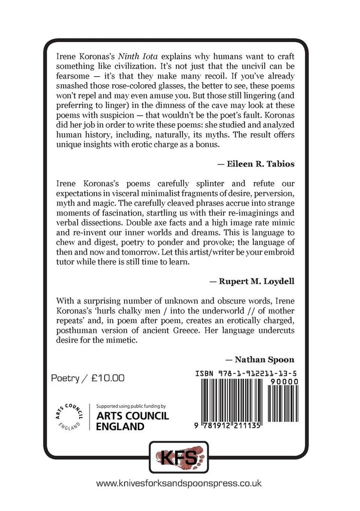 Weitere Ansicht: Ninth Iota | Irene Koronas