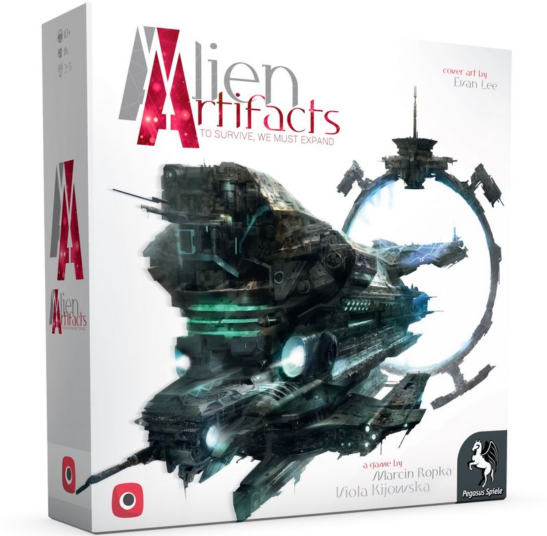 Weitere Ansicht: Pegasus Spiele - Alien Artifacts, Portal Games, deutsche Ausgabe | Marcin Ropka, Viola Kijowska