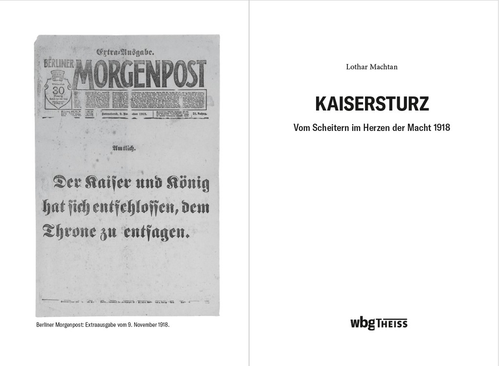 Weitere Ansicht: Kaisersturz | Lothar Machtan