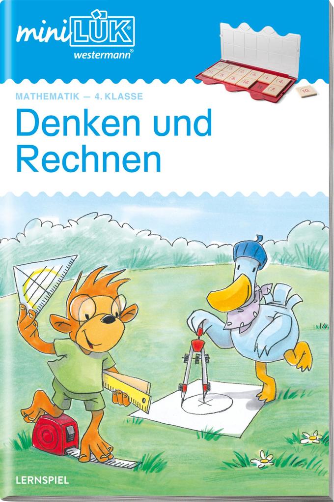 Produktbild: miniLÜK. Denken und Rechnen 4