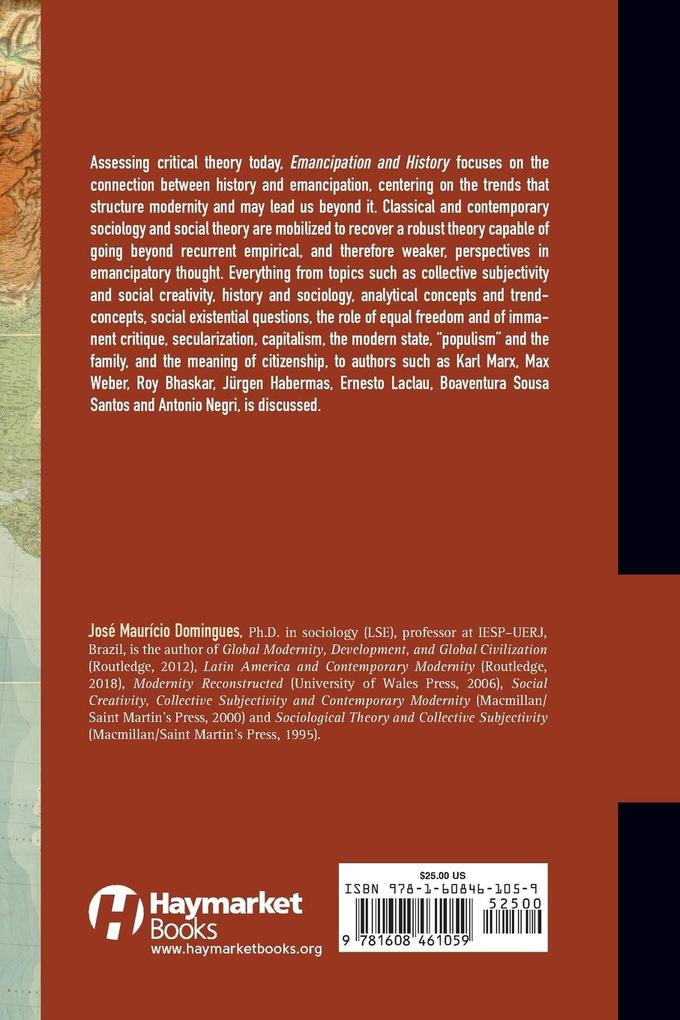 Weitere Ansicht: Emancipation and History | José Maurício Domingues