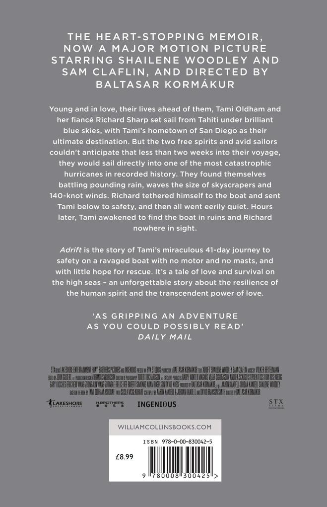 Weitere Ansicht: Adrift. Film Tie-In | Tami Oldham Ashcraft, Susea Mcgearhart