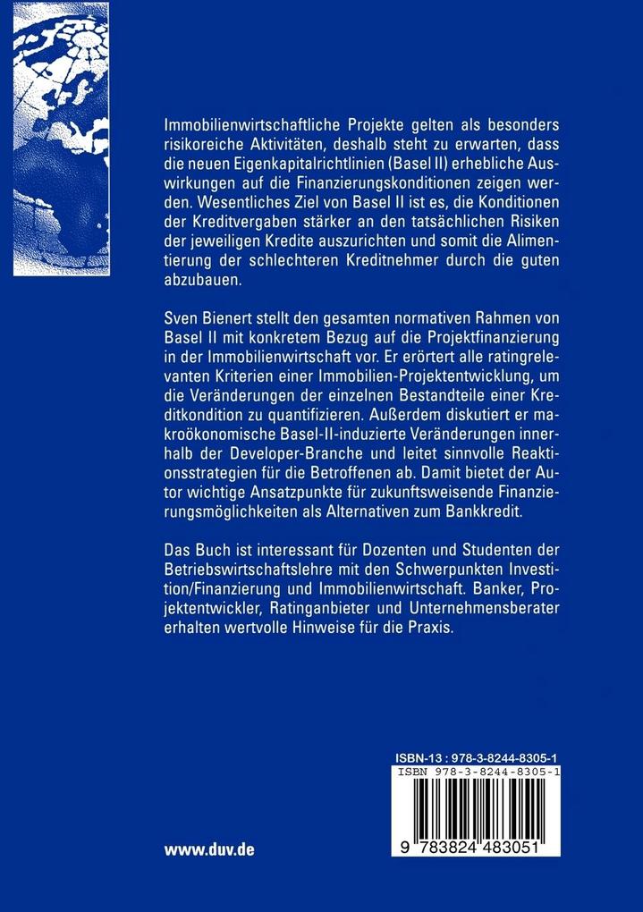 Weitere Ansicht: Projektfinanzierung in der Immobilienwirtschaft | Sven Bienert
