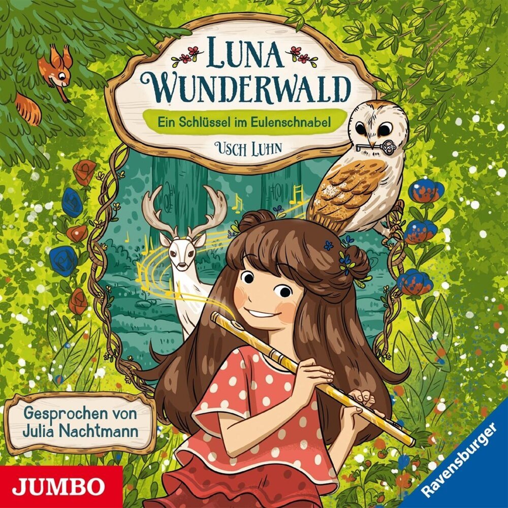 Produktbild: Luna Wunderwald(1.).Ein Schlüssel im Eulenschnabel, 1 Audio-CD | Usch Luhn