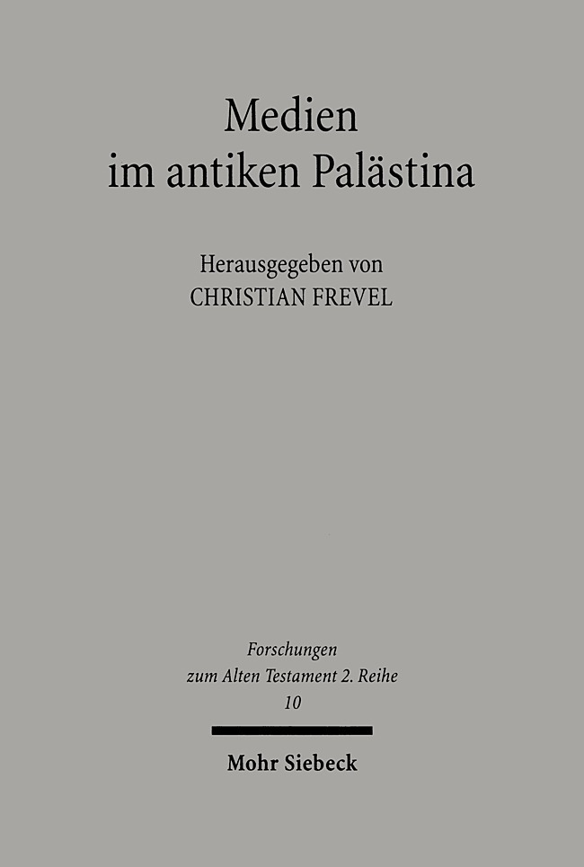Produktbild: Medien im antiken Palästina