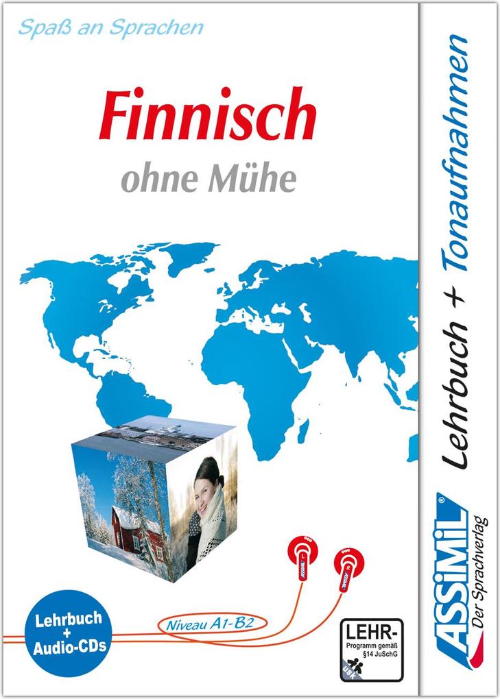 Produktbild: Assimil. Finnisch ohne Mühe. Multimedia-Classic. Lehrbuch und 4 Audio-CDs