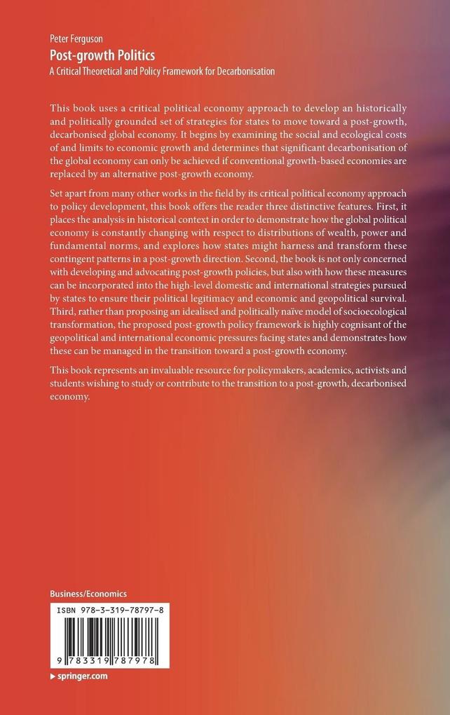 Weitere Ansicht: Post-growth Politics | Peter Ferguson