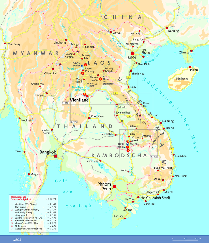 Weitere Ansicht: Reiseführer Laos | Franz-Josef Krücker